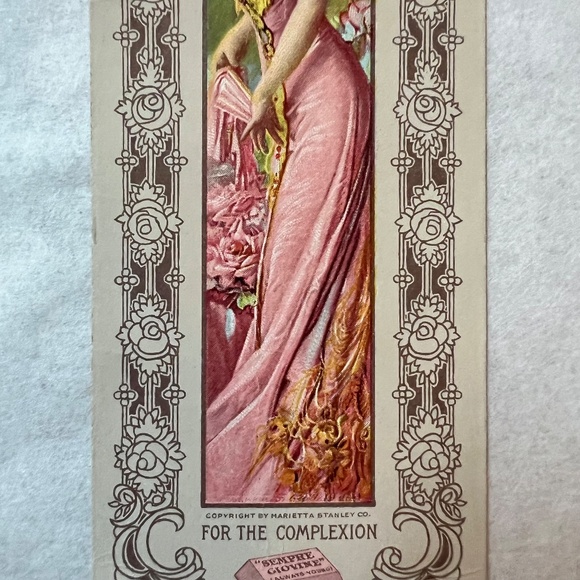 Victorian Trade Bookmark advertising Marietta Stanley Toiletries - Picture 7 of 8